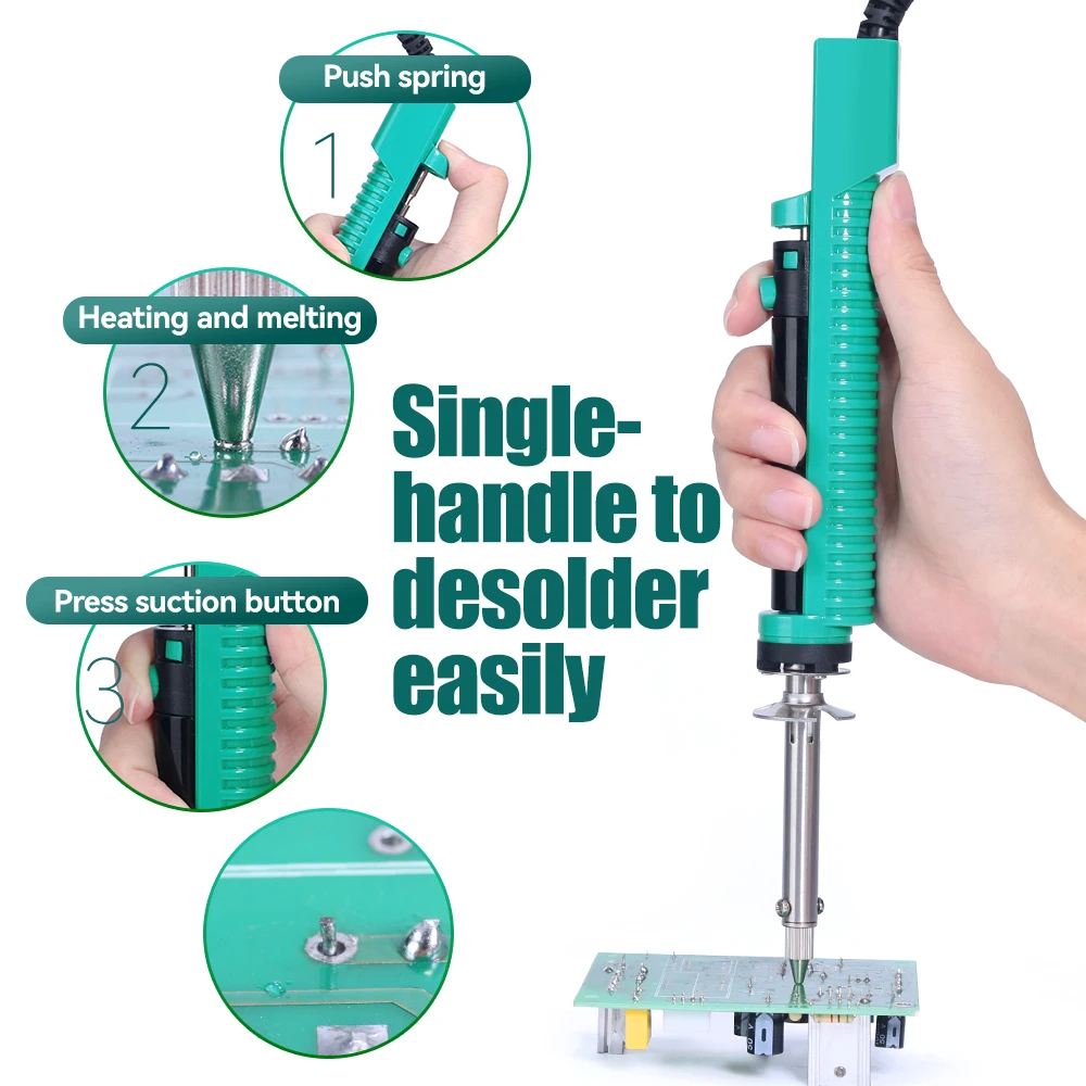 Desoldering Pump Electric Vacuum Station - YIHUA 929D-V 주석 흡입기, 전기 납땜