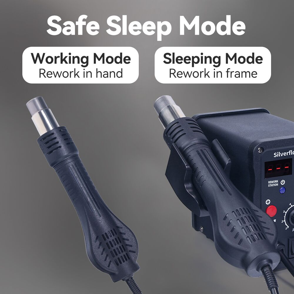 Silverflo 8586D 납땜 스테이션 2 IN 1 - T12 Soldering Station Oled 리뷰 및 가격